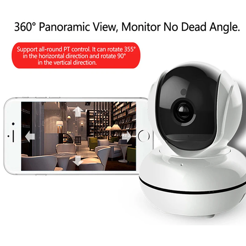 ЕС Большая распродажа 1080 P HD Wifi домашняя ip камера безопасности беспроводная