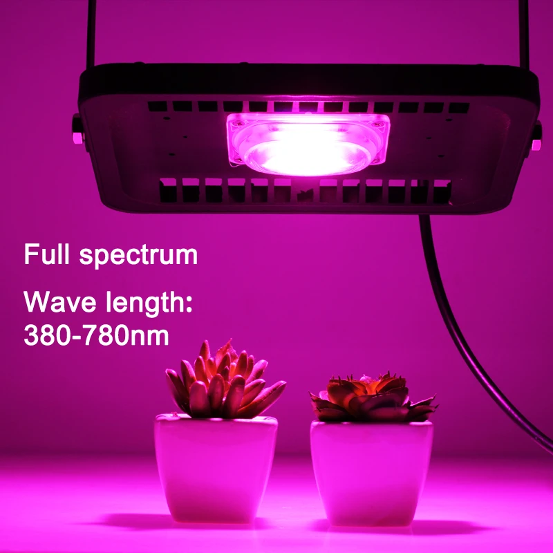 [MingBen] светодиодный светильник для выращивания растений, открытый 30 Вт 50 Вт 100 Вт 220 В, водонепроницаемый, высокая мощность, для растений, с разъемом европейского стандарта, форма для доставки, RU SP