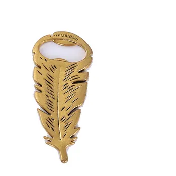

20Pcs /lot Of Feather Opener Openers Return To The Guest Party Anniversary Souvenir Birthday Party Party Supply
