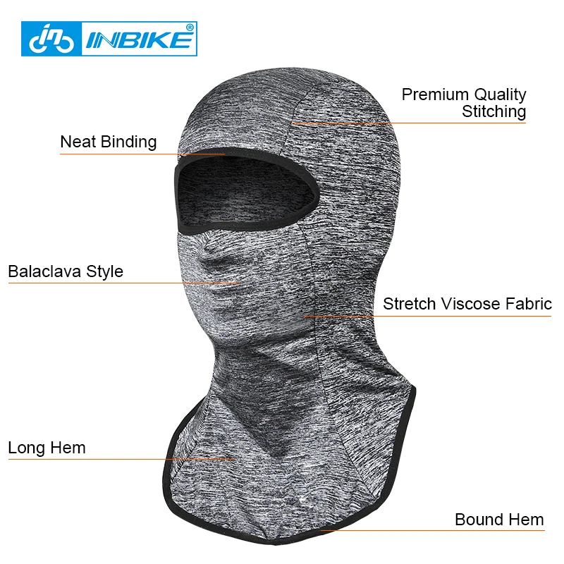 Summer Cycling Face Mask Men Women Anti UV Sunshade Riding Headgear