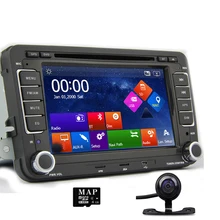 7 “2din автомобильный DVD для VW Гольф 5 Гольф 6 поло Passat CC Jetta Tiguan Touran EOS шаран Scirocco транспортер T5 Caddy с GPS