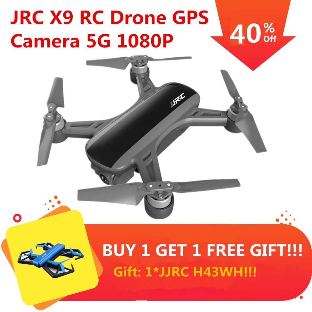 RC дроны JJRC X9 Дрон с GPS камерой HD 5G бесщеточный Квадрокоптер оптическим потоком