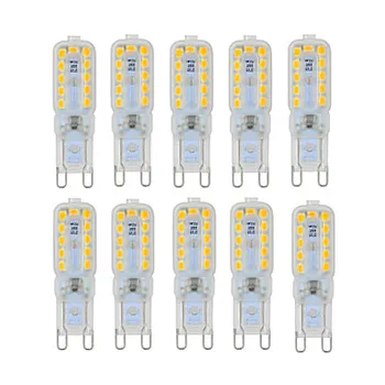 

Mini G9 LED Bulb 5W LED Corn Lights corn led Ampoule Spotlight led light 200-380LM led light AC 220V /110V 360 Degree 10PCS