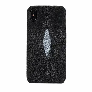 

Luxury Genuine Leather Phone Cases for Iphone X Xs Max Christmas Gift Simple Business Back Cover for Iphone XR XS MAX Fundas