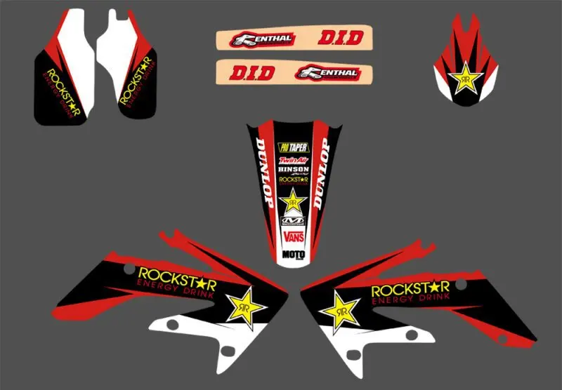Наборы наклеек для Honda CRF250 CRF250R 2008 2009 CRF 250 250R R|sticker kit|crf rcrf |