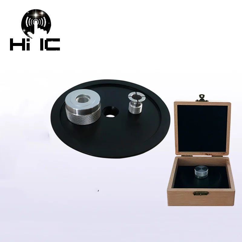 

High-End POM LP Vinyl Turntables Disc Stabilizer Record Weight/Clamp Turntable Vibration Balanced With Wooden Package Box