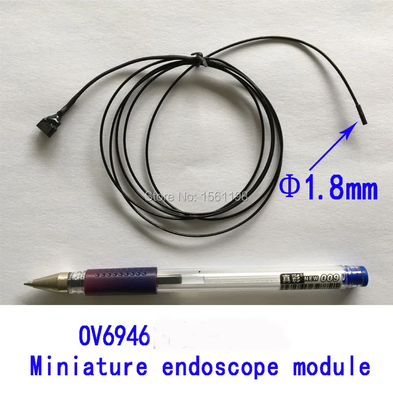 Миниатюрный эндоскопический модуль Omnivision OV6946 диаметр 1,8 мм