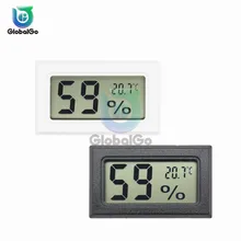 Mini Digital LCD Thermometer Sensor Thermometer Hygrometer Thermograph For Aquarium Refrigerator Probe Fridge Freezer Home