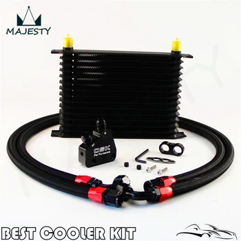 

Universal 15 Row Engine Oil Cooler Kit + Sandwich Plate adapter
