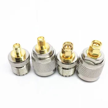 

walkie talkie accessories for Four-person group SMA-F SMA-M SMA-SO239 Adapter