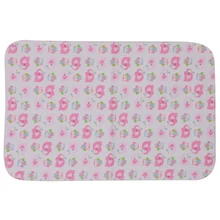 Мягкая удобная модная 3-Слои Большие Многоразовые Детские водонепроницаемые подгузники матрас для смены подгузников, сумка коврик для новорожденных изменения Подгузники