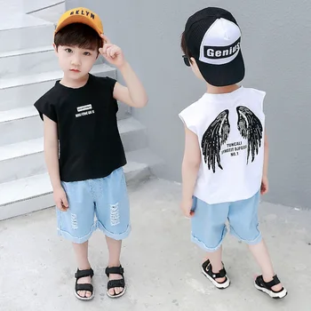 

Children Clothing Set Reima White Wings T-Shirt Shorts Toddler Sport Suit Summer Outfits Baby Boy Clothes for 2 3 4 5 6 Years