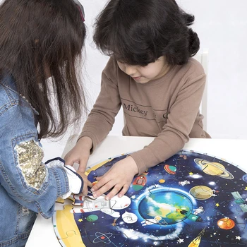 

Large Puzzle Intelligent Development Universe Planet Toy for Babies Children Wooden Learning Toys for Children Toddler Toys