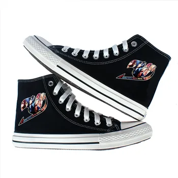 

Anime Fairy Tail Logo Shoes anime Yu-Gi-Oh! Cosplay Shoes Sneakers For Women Men Sport Canvas Shoes