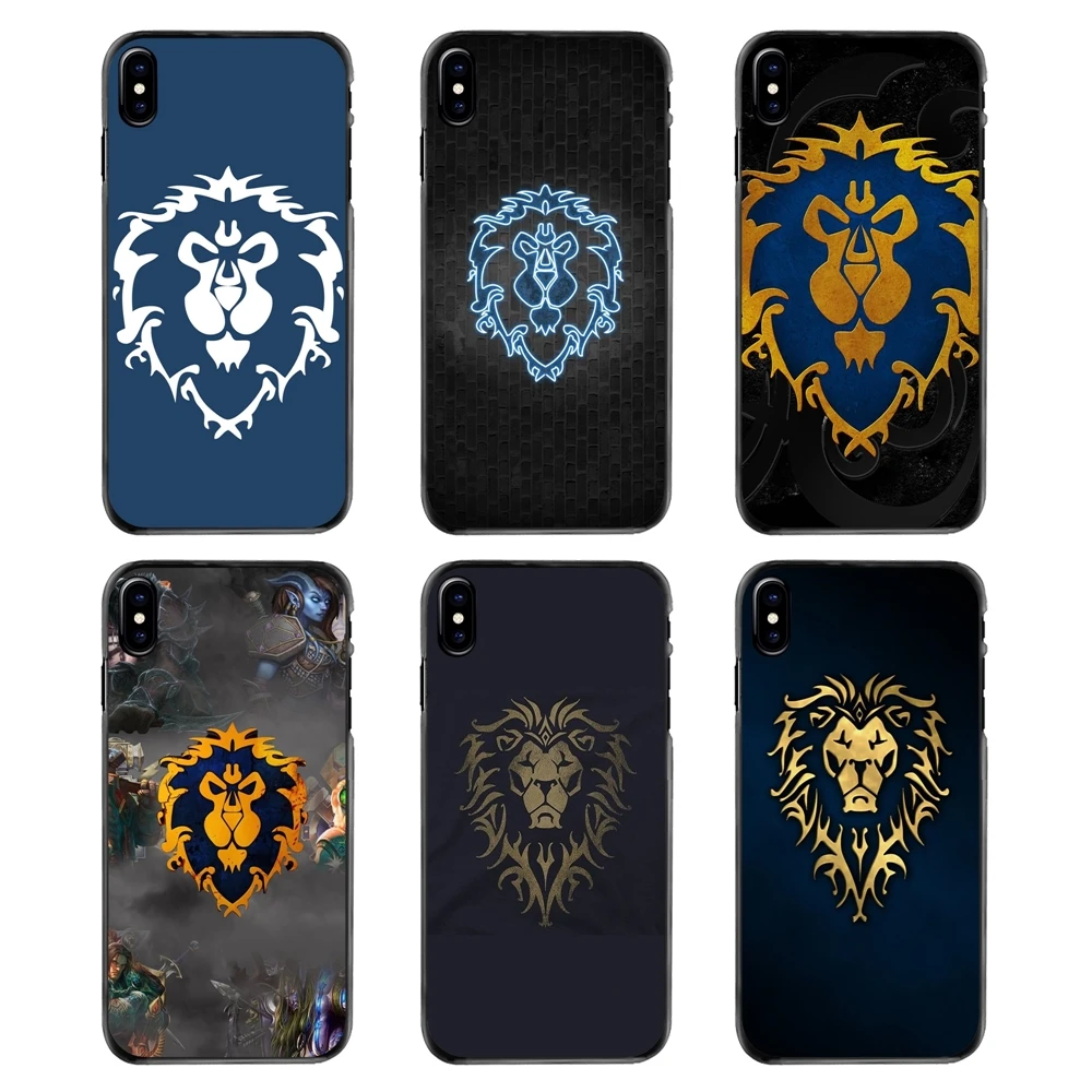 Игровой мир Warcraft Alliance для LG G6 L90 V20 Nexus 5X6 P K10 Moto E E2 E3 G G2 G3 G4 G5 PLUS X2 Play аксессуары чехол