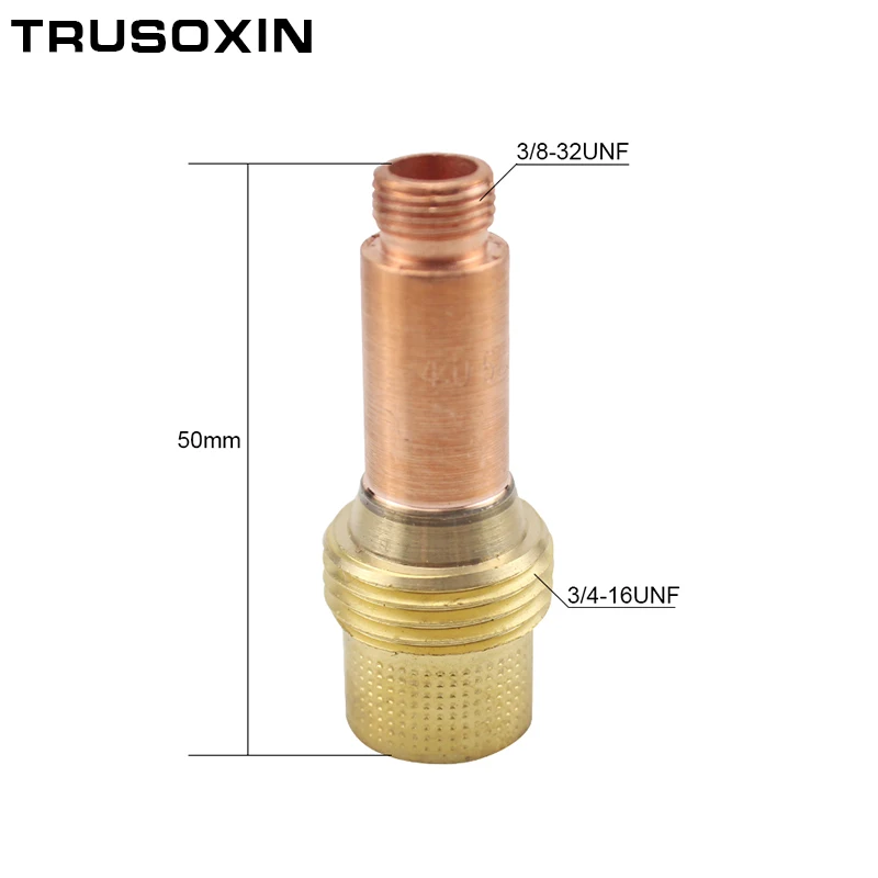 Принадлежности для сварки TIG сварочный фонарь расходные материалы 1,0/1,6/2,0/2,4/3,2/4,0 мм средняя газовая объектив совместим с WP 17 18 26 сварочный фонарь/пистолет
