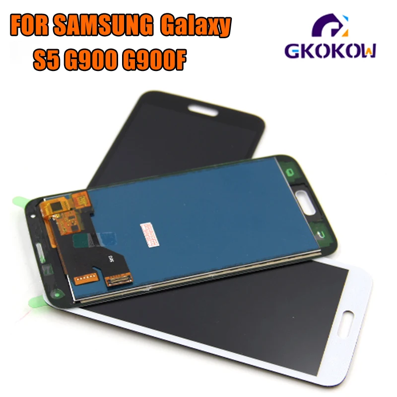 

For Samsung Galaxy S5 G900 G900F SM-G900 Lcd Screen+display+Touch Glass Assembly Replacement TFT version
