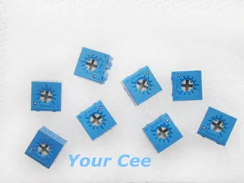 

20 pcs 10K 3362 Potentiometer 103 Potentiometer Adjustable Resistance Best Sales 10KR ohm Variable Resistor 3362P Trimmer