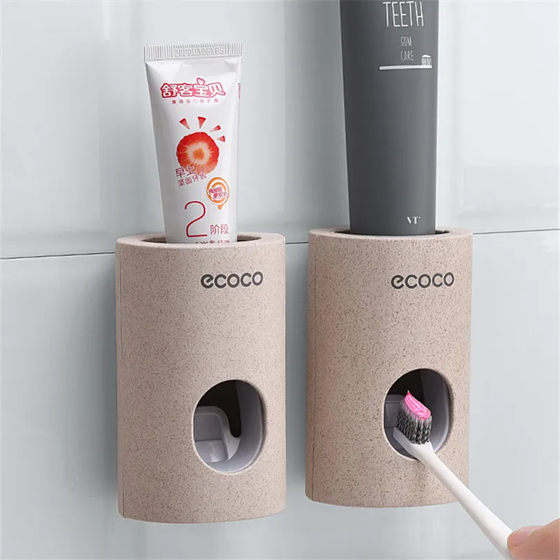 Автоматический экструдер для зубной пасты Ecoco аксессуары ванной комнаты