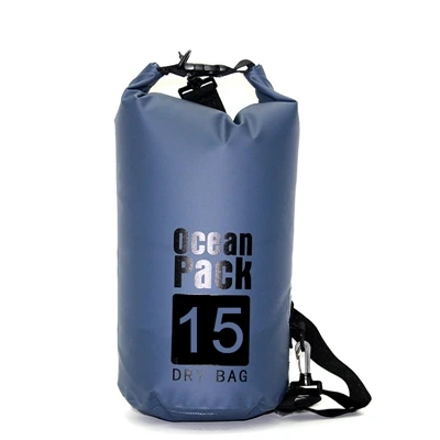 2L/5L/10L/15L/20L черный водонепроницаемый мешок для наружного плавания мешок для хранения мужской рафтинг сухой мешок fot путешествия речной Tekking Экипировка Мужская t - Цвет: 12-15L