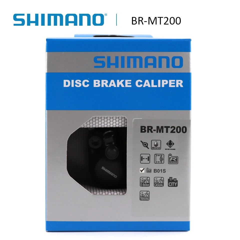 SHIMANO BR MT200 велосипед mtb гидравлические дисковые тормоза суппорт с B01S Смола