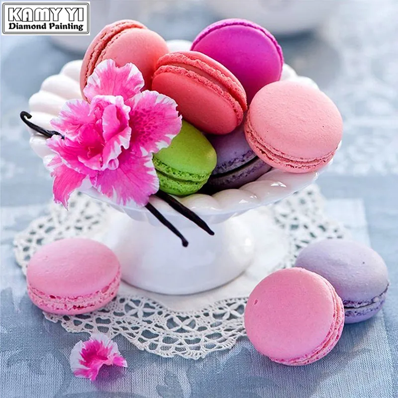 5D DIY Diamond Painting Colored dessert Full Square/Round Embroidery Decor Home Picture Of Rhinestone XY1 | Дом и сад
