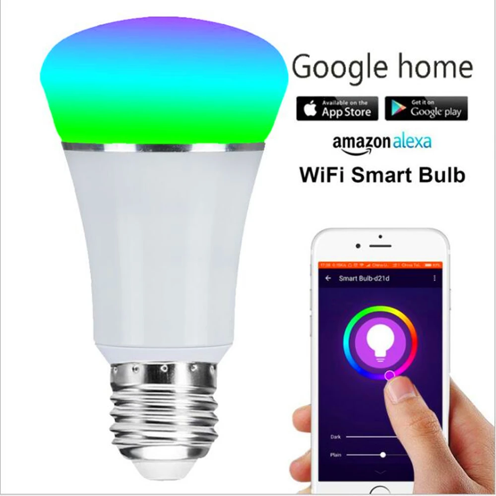 wifi smart bulb google home