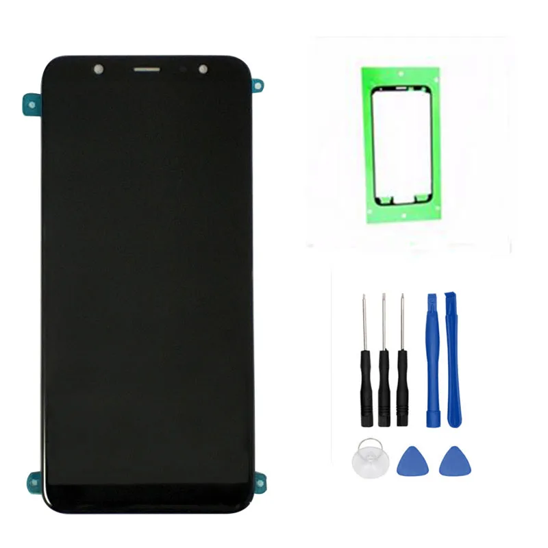 

AAA Tested AMOLED LCD For Samsung Galaxy j8 Plus 2018 J805 LCD Display + Touch Screen Digitizer Assembly + Tools