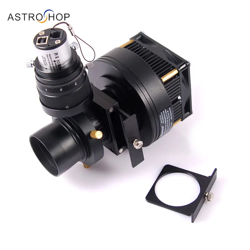 

QHY 9S-m plus QHY5L-II-M plus off-axis guide plus filter drawer integrated cryogenic astronomical CCD camera