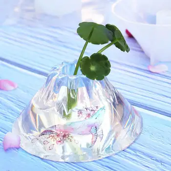 

Volcano Handmade Craft Making Tools Shape Silicone Mold DIY Vase Pen Holder