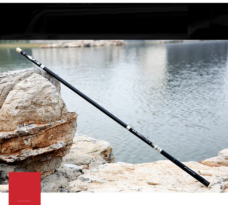 Drop Shipping New Carp Fishing Pole Stream Hand Rod Telescopic Fishing Rod Carbon Fishing Tackle 4.5M 5.4M 6.3M 7.2M