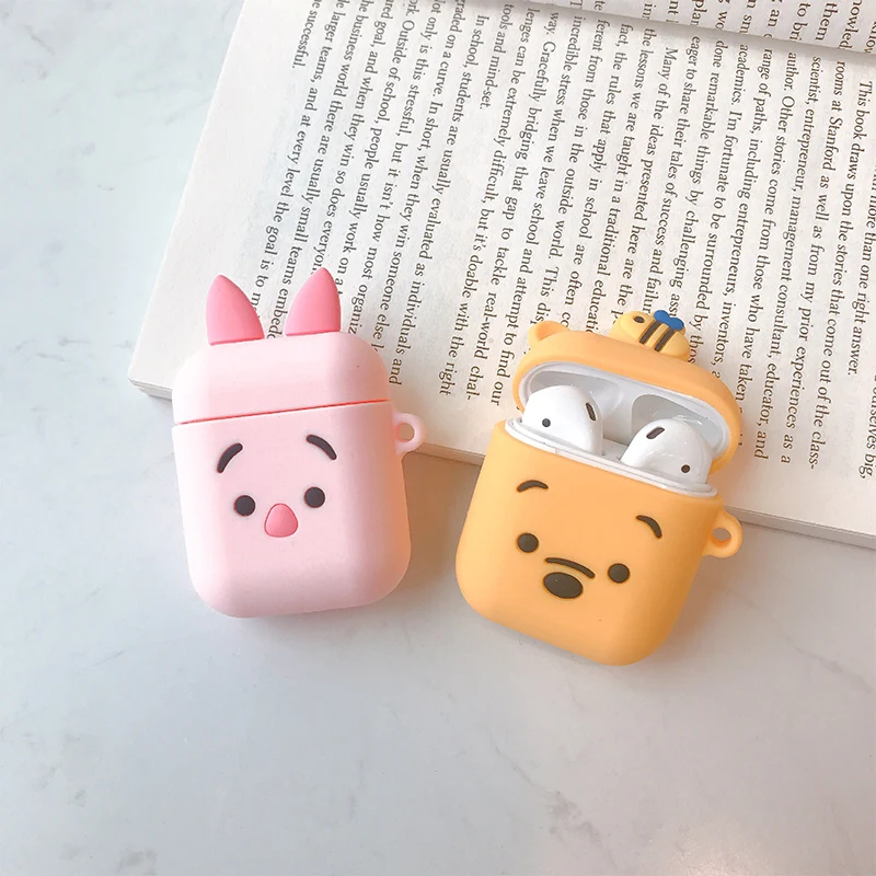 

Earphone Case For AirPods Cartoon Bluetooth Wireless Earphone Case For Apple Airpods Accessories Charging Boxes Protective Cover