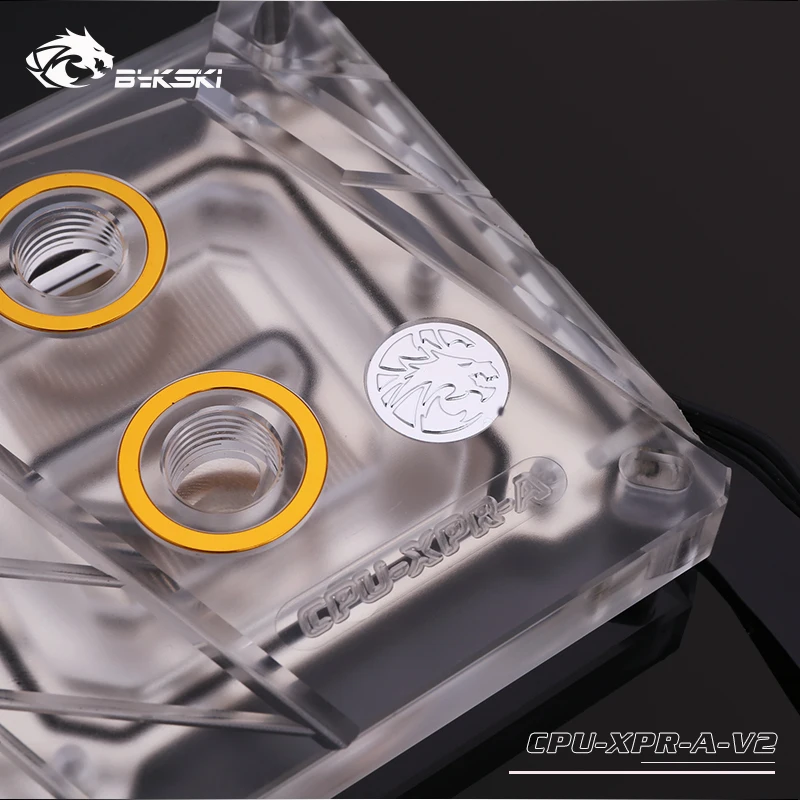 Bykski CPU XPR A V2 блок водяного охлаждения процессора с RBW светодиодные комплекты для