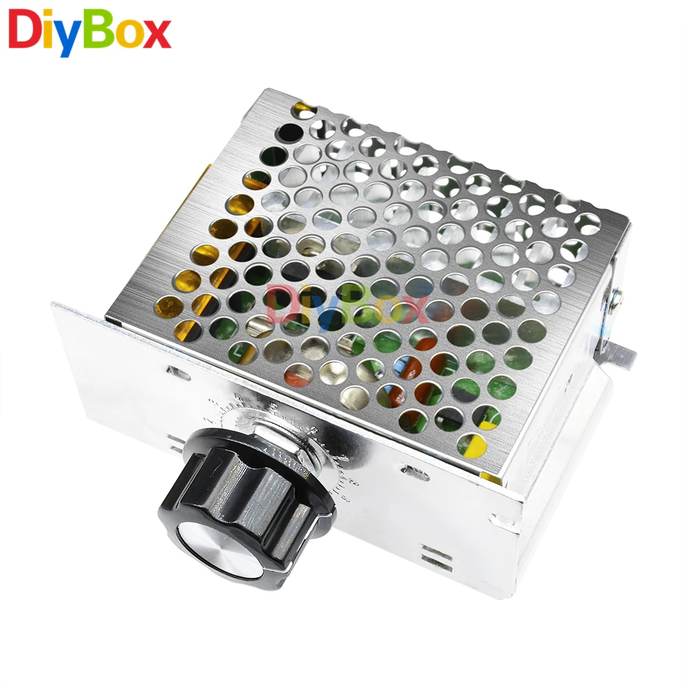 

4000W 220V AC SCR Voltage Regulator Motor Speed Controller Temperature Control Switch Dimmer for Motor Water Heater LED Light
