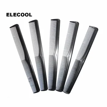 

ELECOOL 10PCs Anti-static Black Plastic Comb Home Travel Pocket Sectioning Comb Hair & Grooming Hairdressing Tool