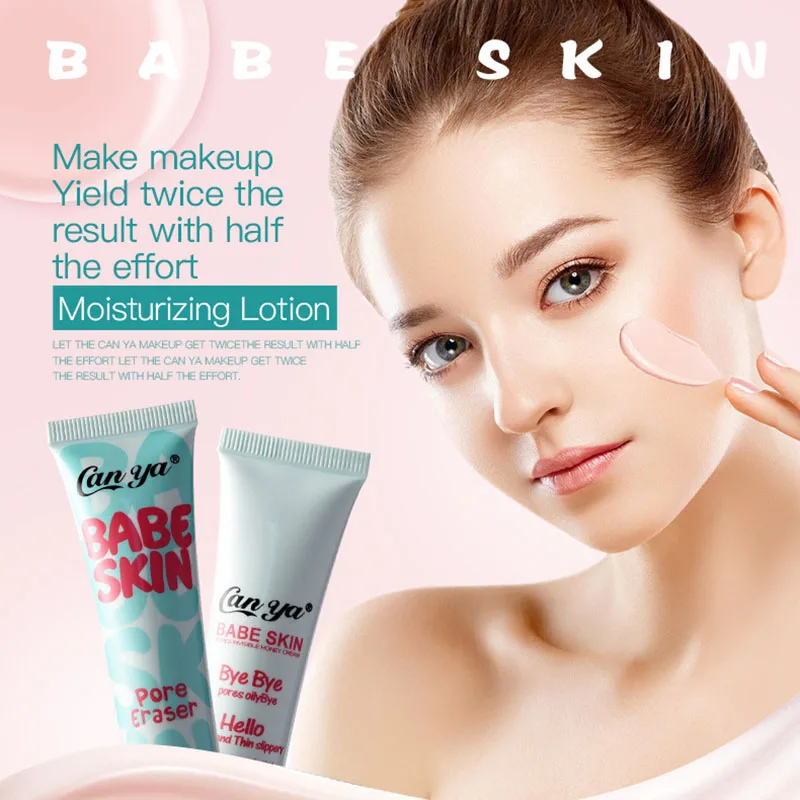 

Brand New Face Smooth Primer Make Up Pores Invisible Brighten Dull Skin Color Whitening Cream Wrinkle Cover Makeup Base Balm