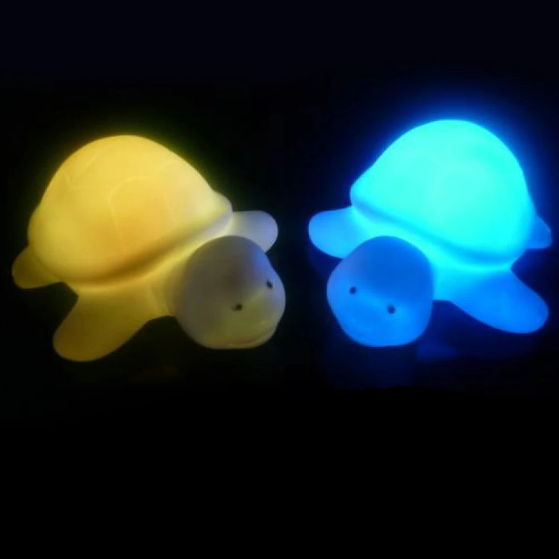 

Cute Turtle Shape LED Colorful Children's Night Light Lamp Party Christmas Decoration Colorful Flashing Lights Toys for Baby