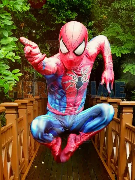 Новинка, костюм Человека-паука Marvel с 3D принтом, костюм Человека-паука Zentai, костюм Человека-паука для косплея, костюм Spidey из лайкры