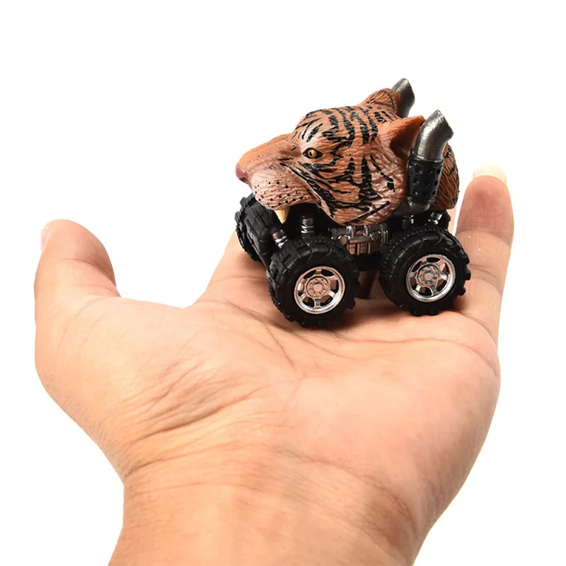 

Animal Style Car Model Mini Toy Car Vehicle Animal Pull Back Cars With Big Tire Wheel Creative Gifts For Kids