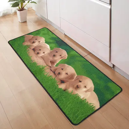 50*120cm area rug kitchen High quality Non slip Waterproof kitchen rugs