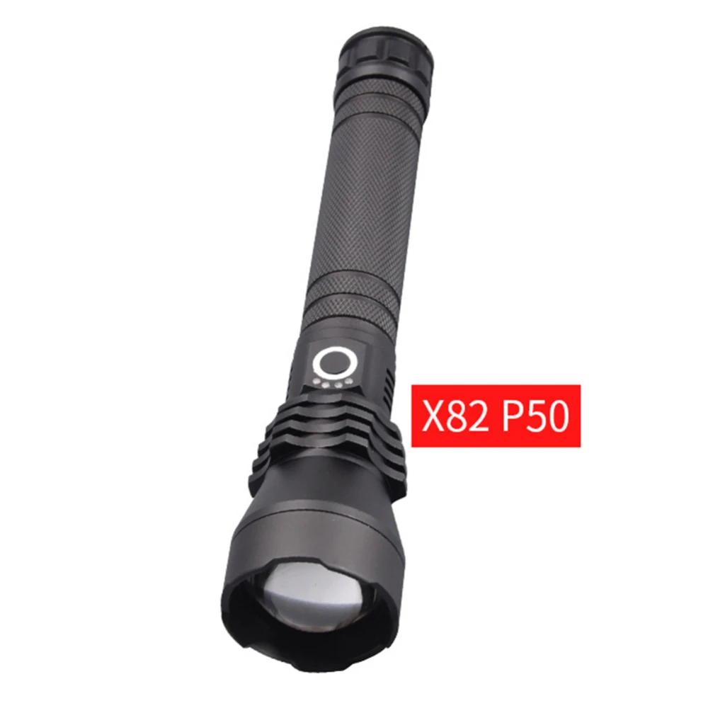 

Multifunction Portable P50 Powerful Flashlight LED Aluminum Alloy USB Rechargeable Outdoor Light Camping Hunting Car Repairing