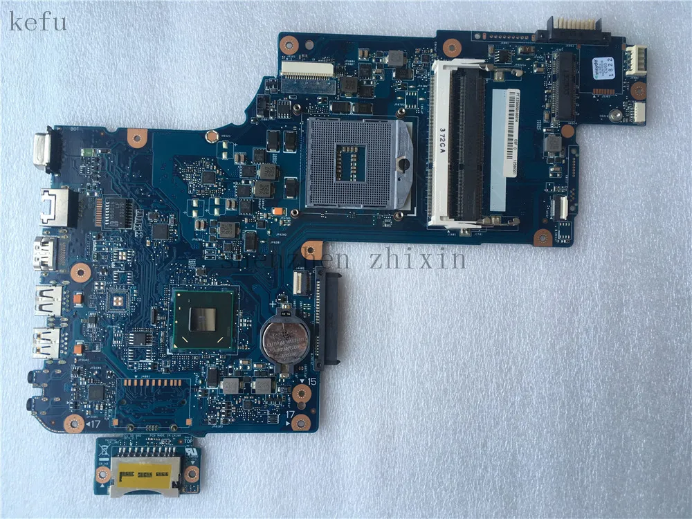

KEFU For Toshiba Satellite C870 C875 L870 L875 laptop motherboard H000041610 DDR3 HM70 with CPU