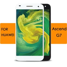 Original 5.5 Inch Lcd Display With Frame Touch Screen Digitizer Assembly For Huawei Ascend G7 G7-l03 G7-l01 LCD original 15 inches ltm150xs l01 lcd screen warranty for 1 year