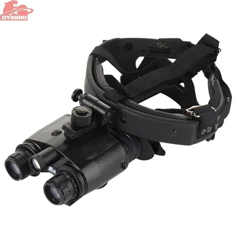 

ZIYOUHU 1X24 Generation 1 Night Vision Binoculars Goggles NVMT Compact Head Mount for Hunting Tactical Black Head-mounted