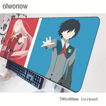

darling in the franxx mousepad 700x400x3mm gaming mouse pad big mat Adorable computer desk padmouse keyboard cool new play mats
