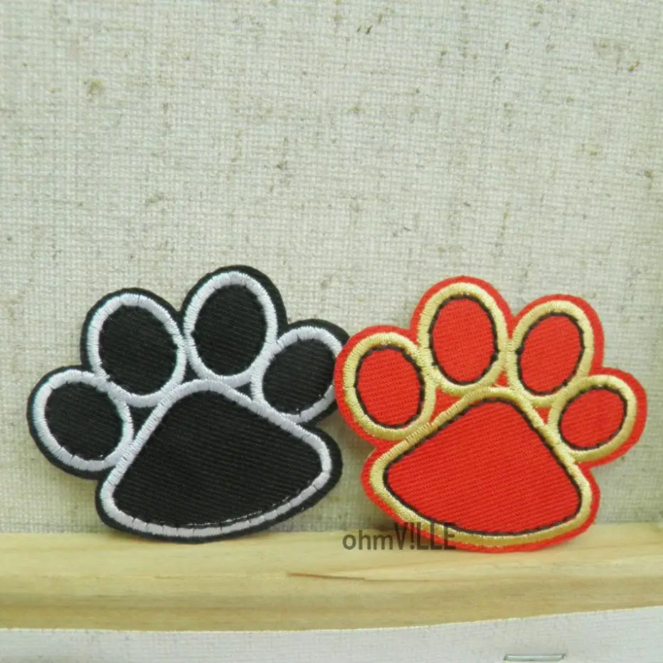 

2016 Sale Time-limited 3d Patches For Clothing Fallout Dog/bear Footprints Patches Guaranteed 100% Quality + Free Shipping