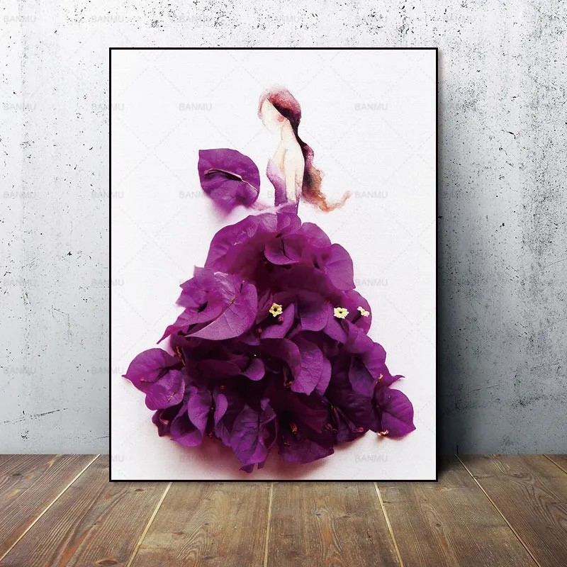 

Canvas Painting Wall art Picture wall painting art canvas Picture decor poster art print girl on canvas Wall Picture no frame