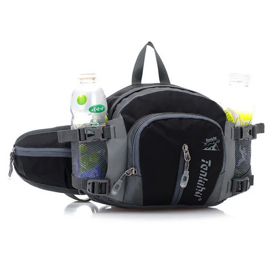 black waist bag