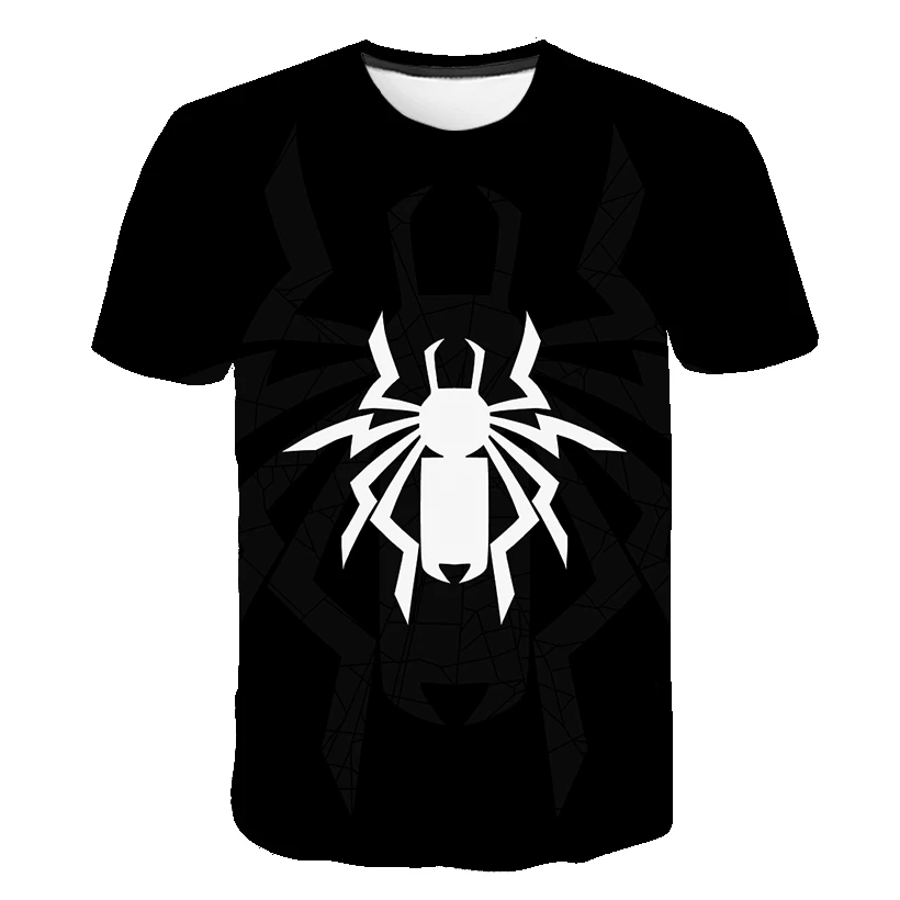 

2019 new venom men's t-shirt 3D printing Marvel series casual shirt summer cool T-shirt Fashion trend youth short-sleeved Tops