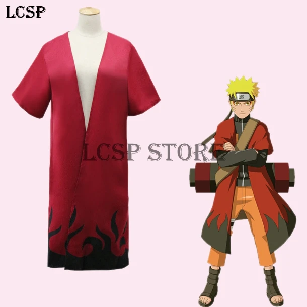 LCSP накидка NARUTO Sennin костюм для косплея тренчкот из японского аниме одежда Qutfit |